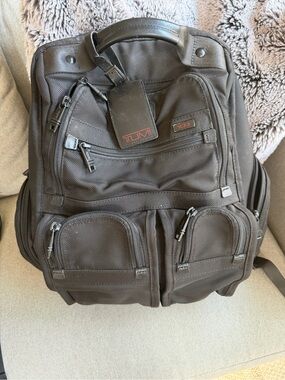 Tumi Alpha Bravo Black Men's Backpack